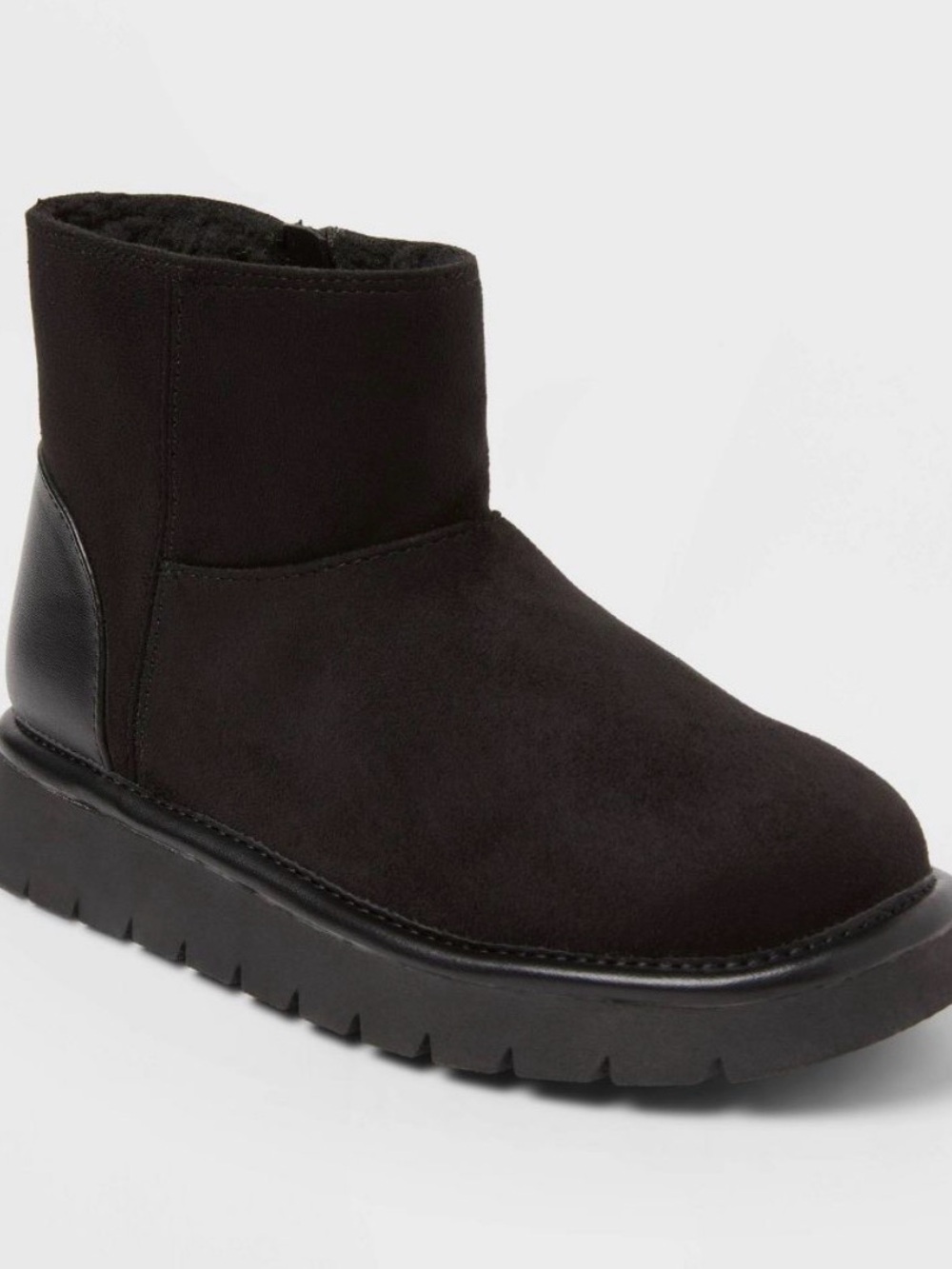 Cat & Jack Honor Black Suede Boots - Multiple sizes